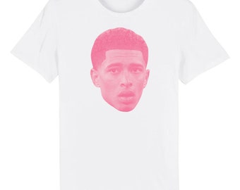 Jude Bellingham-T-Shirt der EM 2024 – England-Fan-Shirt mit rosa Aufdruck