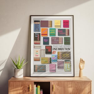 One Direction Take Me Home Matchbook Wall Art Poster