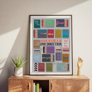 One Direction Made In The AM Matchbook Wall Art