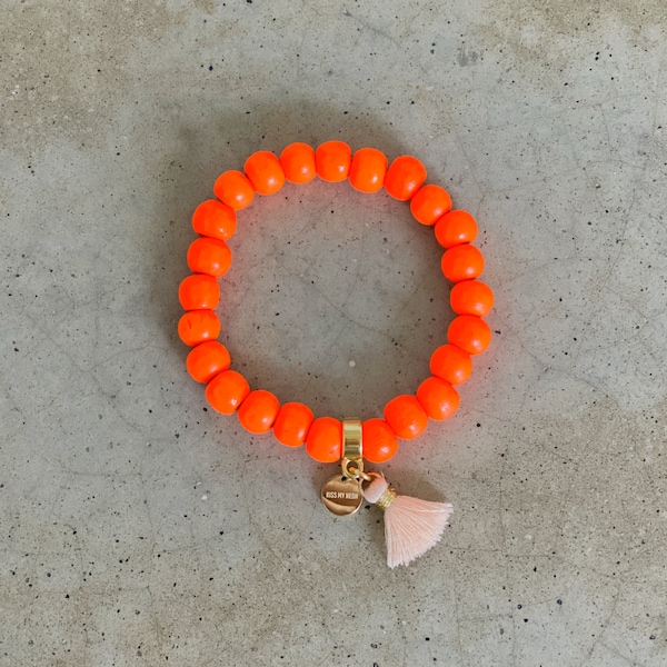 ORANGE WOOD Armband