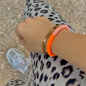 GOOD MOOD Armband von Kiss My Neon mit Smiley-Anhänger | Restposten
