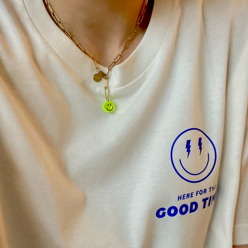 SOHO SMILEY KETTING Goud afbeelding 5