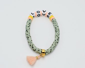 LETTER GREEN ASH Love Bracelet