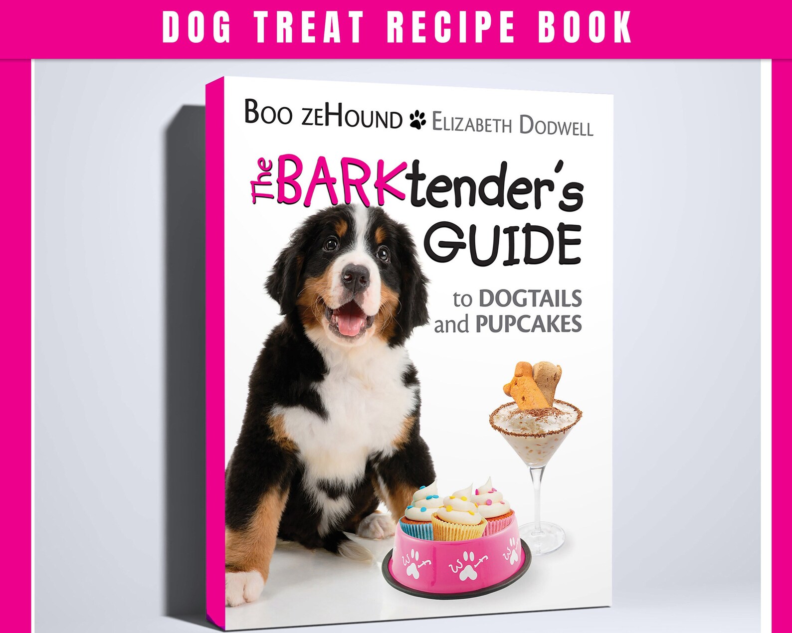 Dog Treat Recipe Book, Pupcake Recipes, Dog Treat Christmas Gift Book