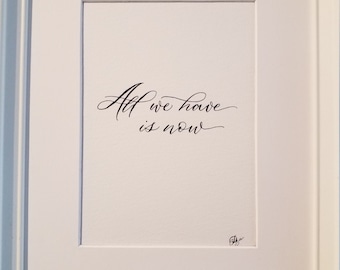 Preventivo calligrafico personalizzato / Inchiostro e pennino scritti a mano / Formato A5