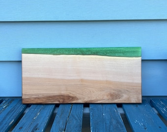 White Oak, Resin Charcuterie Board, Serving Board, Epoxy Cheese Board, Wood Charcuterie Board, Tray