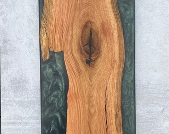 White Oak, Resin Charcuterie Board, Serving Board, Epoxy Cheese Board, Wood Charcuterie Board, Tray