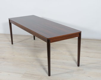 Table basse en palissandre, Trioh, Danemark, années 1960.