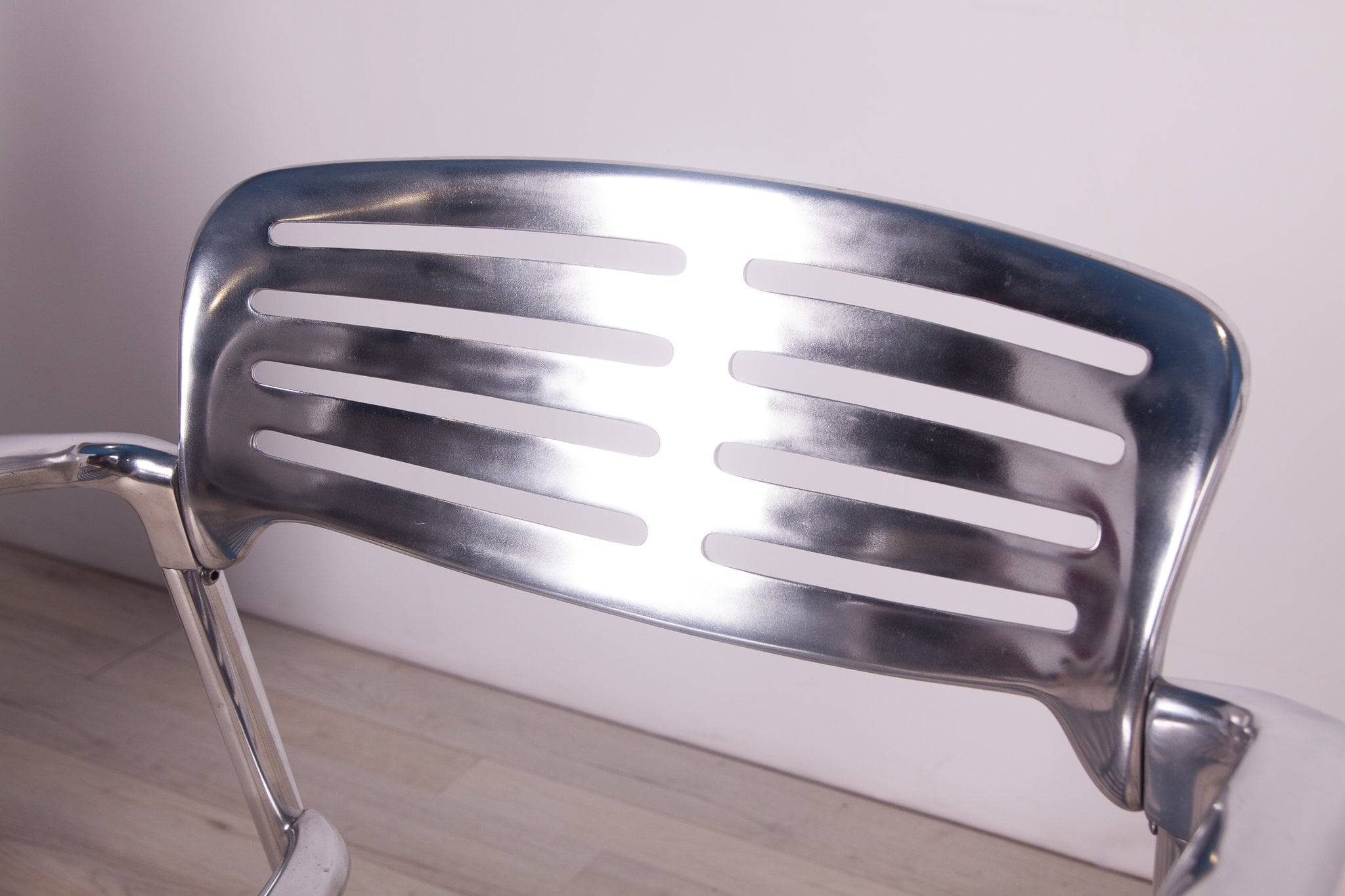 Aluminium Stackable Chairs by Jorge Pensi for Amat 3, 1980s