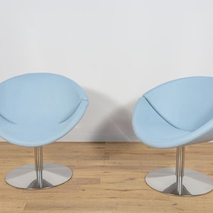 Model EJ 96 „Apollo” Armchairs by Peter Hjort Lorentzen & Johannes Foersom for Erik Jørgensen, Denmark, 2010s, Set of 2