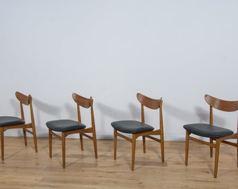 Mid-Century Danish Dining Chairs, 1960s, Set of 4