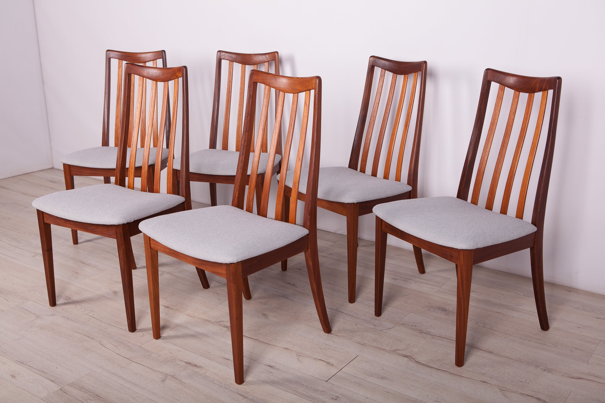 Mid-century Teak Dining Chairs by Leslie Dandy for G-plan, 1960s