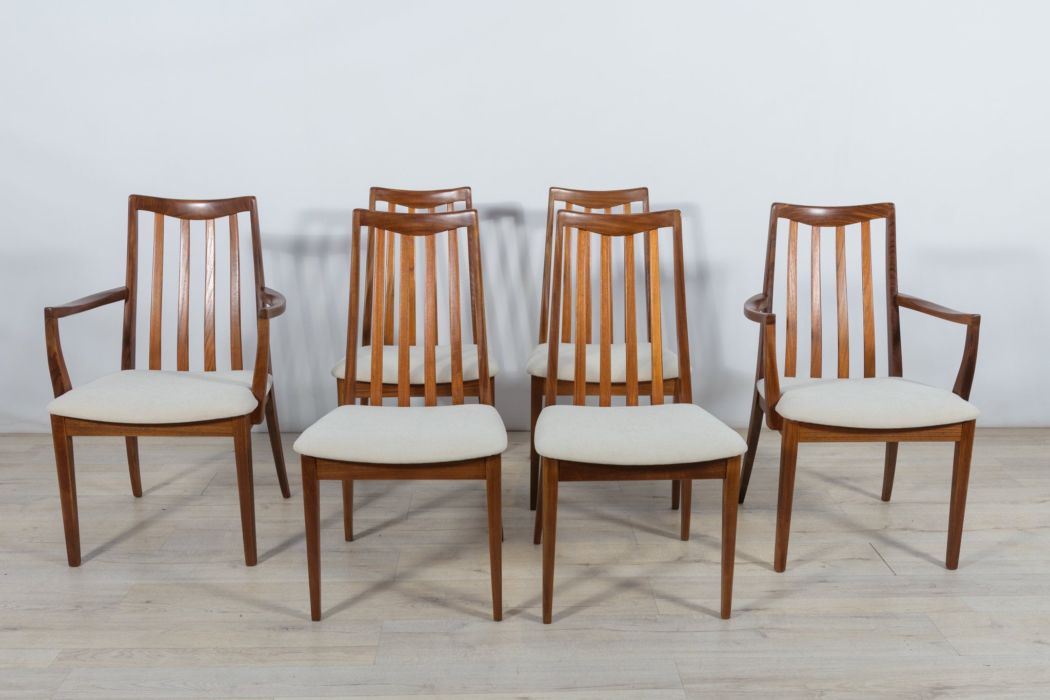 Mid-Century Teak Dining Chairs by G-Plan Set of 6
