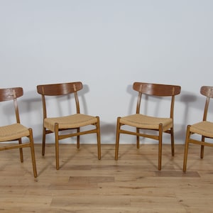 Mid Century Dining Chairs CH23  by Hans J. Wegner for Carl Hansen & Søn, Set of 4