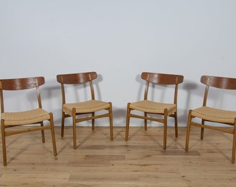Mid Century Dining Chairs CH23  by Hans J. Wegner for Carl Hansen & Søn, Set of 4