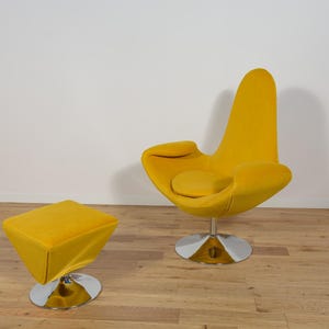 Lounge chair with footrest, MayFame, Denmark, 2000s