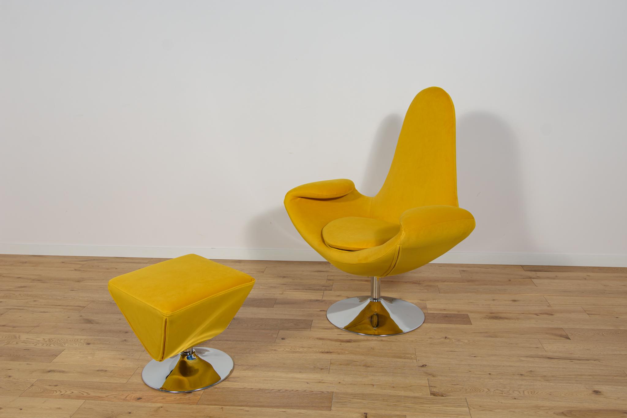 Fauteuil Spage Age Avec Repose-Pieds, Mayfame, Danemark, Années 2000