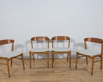 Set van vier Model 206 stoelen, Farstrup Møbler, Denemarken, jaren 60
