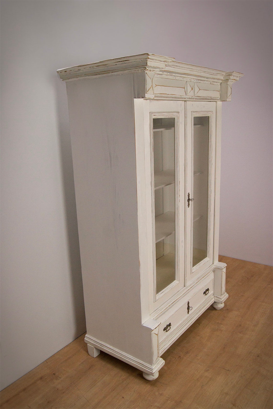 German Antique White Dresser 1900s Etsy UK