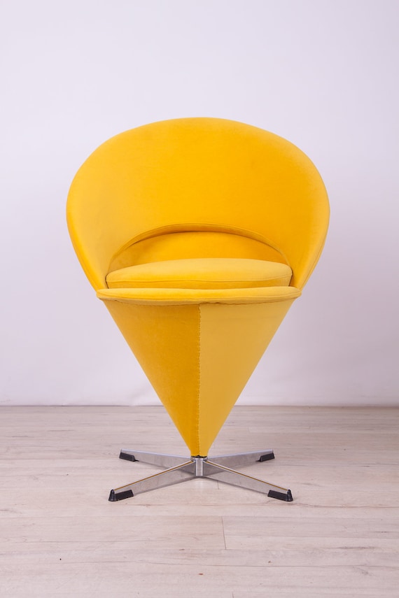 Cone Chair by Verner Panton Denmark 1950s Etsy