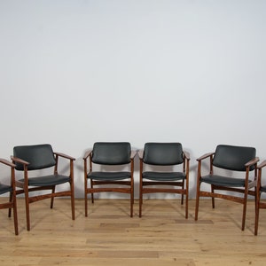 Mid Century Armchairs by Arne Vodder, 1960s, Set of 6