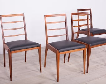 Mid Century Teak Dining Chairs from McIntosh, 1960s, Set of 4