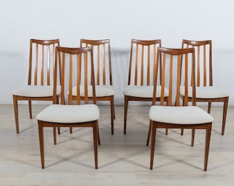 Mid-Century Teak Dining Chairs by Leslie Dandy for G-Plan, 1960s, Set of 6