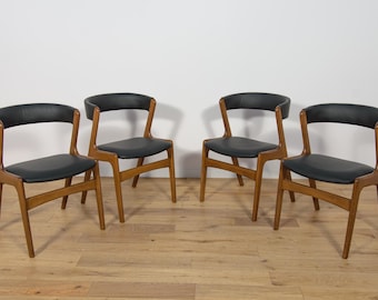 Mid-Century Danish Dining Chairs, 1960s, Set of 4