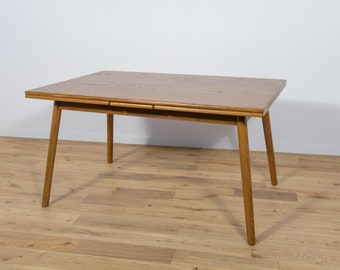 Danish Extendable Oak Dining Table, 1960s