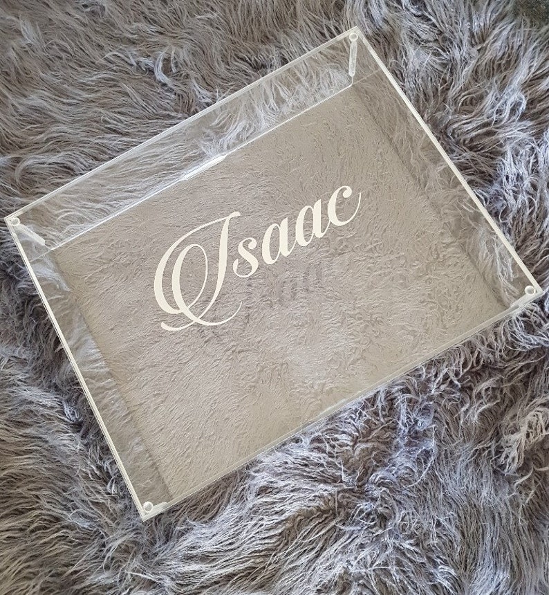 Large Acrylic Personalised Keepsake Box Christening Box Etsy Hong Kong