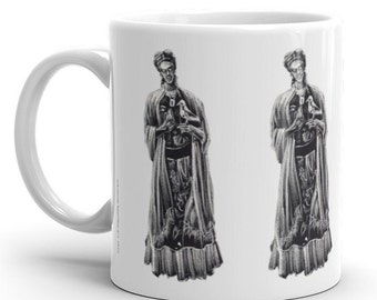 フリーダ カーロ コーヒーマグ、11 オンス フリーダ カーロ ティー