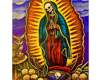 Bundle 5 Pages La Santa Muerte Printable Pages Santisima - Etsy