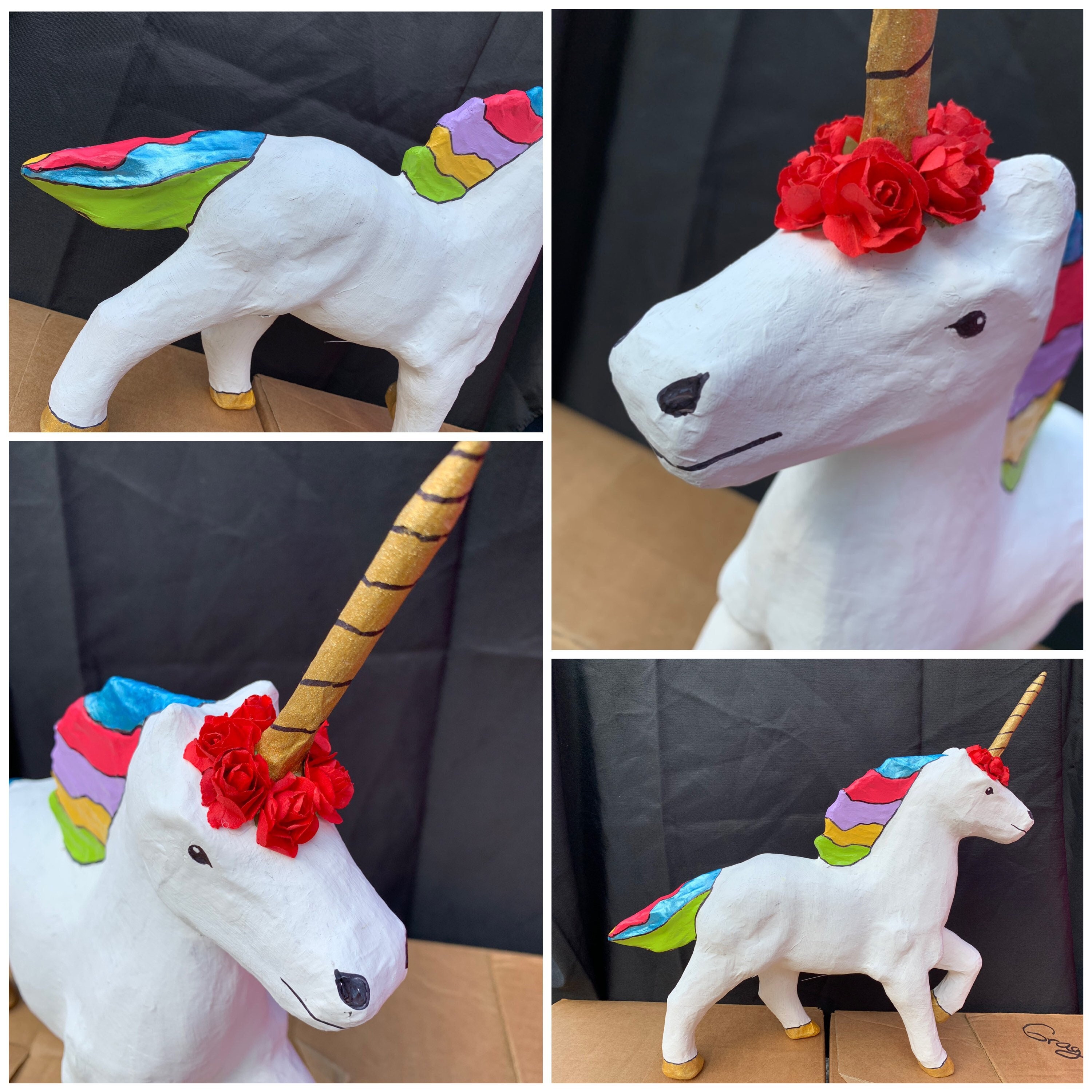 Unicorn Centerpiece Unicorn Theme Unicorn Table Magical Centerpiece Table Decoration Unicorn Party Party Centerpiece Rainbow