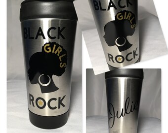 Ethnic Gifts Double Walled Tumbler Gifts for Black Men Black History Month Travel Mug with Lid 20oz Stainless Steel Tumbler