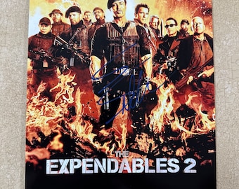 直筆サイン入りエクスペンダブルズ2ポスターCOA - Etsy 日本