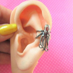 Octopus ear cuff top