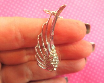 Angel bird Wing  Crystal ear cuff climber