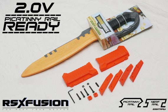 nerf rail blade