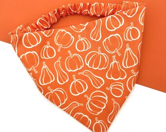Pumpkin Season | Autumn Dog Bandana | Pumpkin Patch Bandana | Fall Halloween Dog Scarf | Cat Bandana | Pet Neckwear | Puppy Accessories