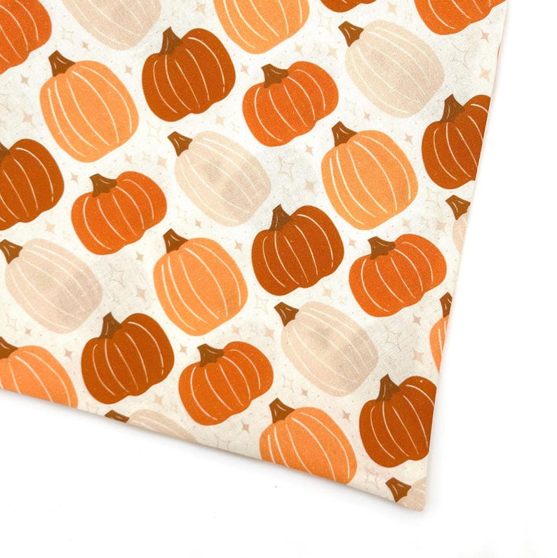Pick of the Patch | Autumn Dog Bandana | Fall Halloween Scrunchie Bandana | Elastic Dog Scarf | Cat Bandana | Pet Neckwear | Puppy Accessory bild 4