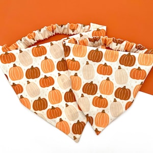 Pick of the Patch | Autumn Dog Bandana | Fall Halloween Scrunchie Bandana | Elastic Dog Scarf | Cat Bandana | Pet Neckwear | Puppy Accessory bild 2