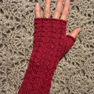 Hand warmers fine merino wool
