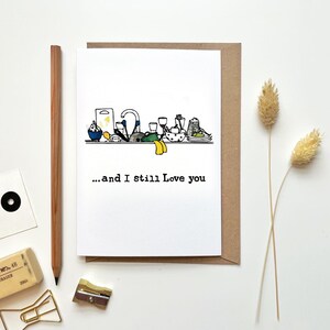 Grappige Valentijnsdagkaarten voor vriend man vriendin vrouw | Ik hou nog steeds van je | Leuke jubileumkaarten cadeaus | Grappige vriend verjaardagskaart