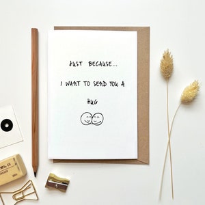 Invia un biglietto di abbraccio / Abbraccio di carta dell'amicizia / Pensando a te / Biglietto d'amore / Biglietto di condoglianze / Biglietto per la mancanza di te / Biglietto a lunga distanza