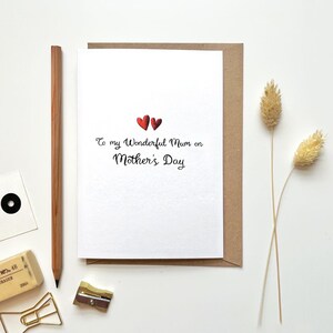 Cartão feliz do dia das mães para a mamã maravilhosa | Mamã maravilhosa surpreendente cartão comemorativo | Cartão feliz do dia das mães | Cartões para mamãe