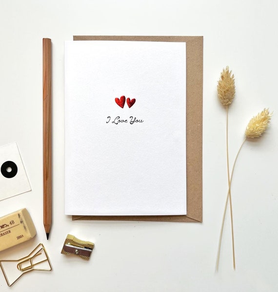 Produktbild von Romantische Grußkarte Für Paare - Jahrestag & Valentinstag Karte