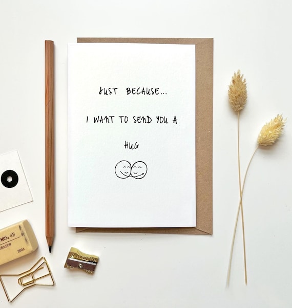 Sending You a Paper Hug | Greeting Card Sending You a Paper Hug | Greeting Card