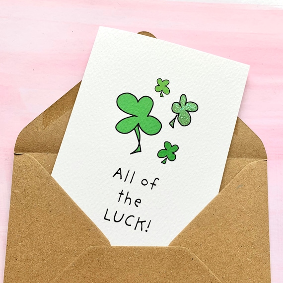 Old English Co. Funny New Job Card For Friends - Congratulations Well