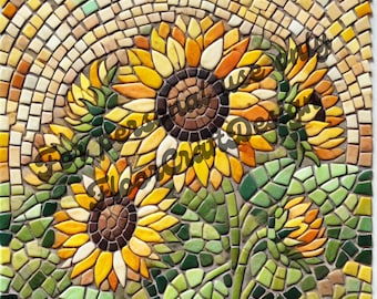 Mosaikmuster zum Selbermachen – Digitaler Download | KI-Mosaikvorlage