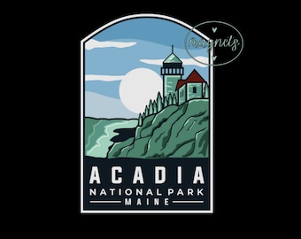 Magnet | ACADIA NATIONAL PARK| Fridge Magnet | Kitchen Magnet | Refrigerator Magnet | 2.5"x3.5"